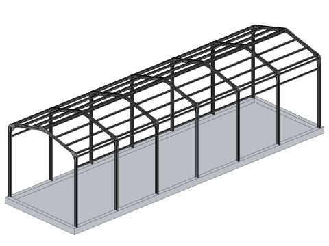 Lichte structurele constructie 3D Model