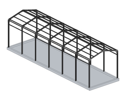 軽量構造構造 3Dモデル