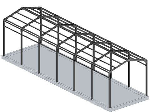 軽量構造構造 3Dモデル