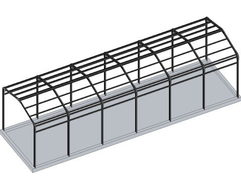 軽量構造構造 3Dモデル