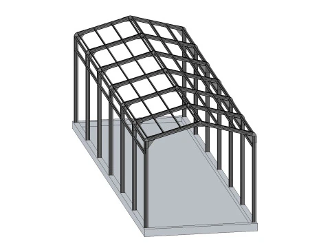 Light Structural Construction 3D Model