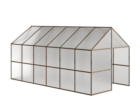 casa verde Modelo 3D