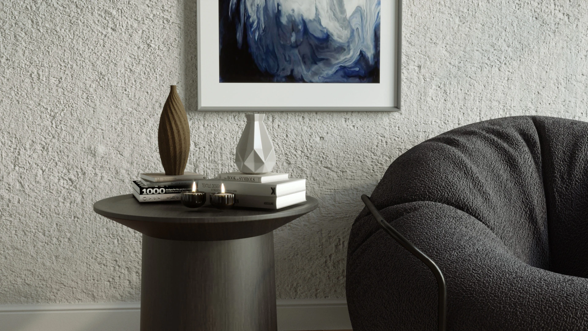 Interior scene concept 3D Model .c4d .max .obj .3ds .fbx .stl .blend