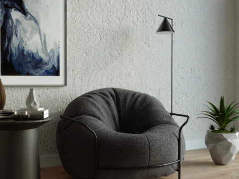 Interior scene concept 3D Model