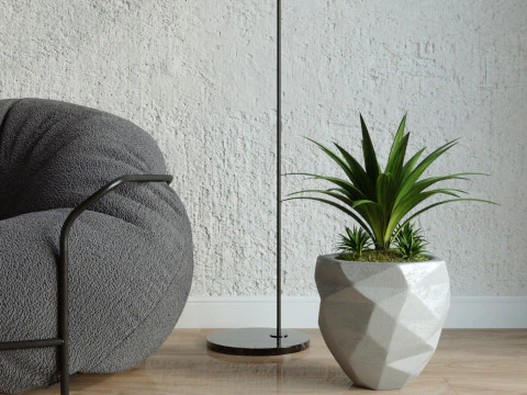 Interior scene concept 3D Model