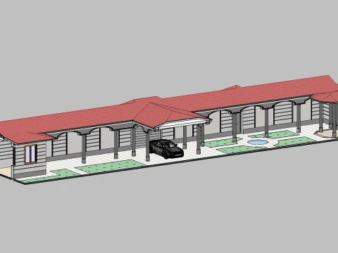 Revit House 5 3D Model