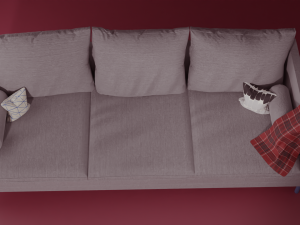 couch render 3D Модель