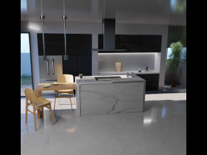 elegant kitchen interior 3D Модель