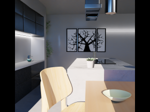elegant kitchen interior 3D Модель