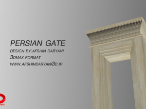 persian gate 3D Model