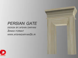persian gate 3D Model