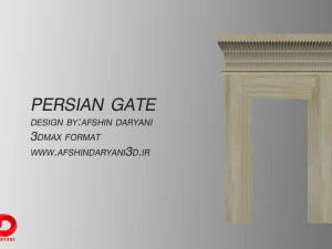 persian gate 3D Model