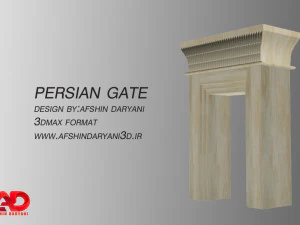 persian gate 3D Model