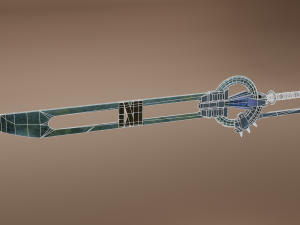 ancient sword Model 3D