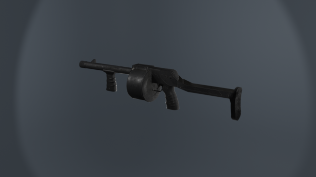 Striker-automatic shotgun Modello 3D .c4d .max .obj .3ds .fbx .stl .blend 