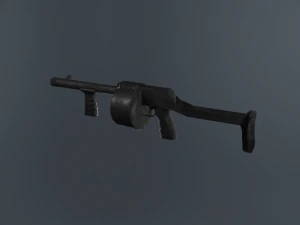 Escopeta autom&aacute;tica Striker Modelo 3D