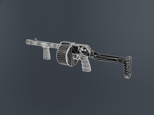 Striker-automatic shotgun Modello 3D