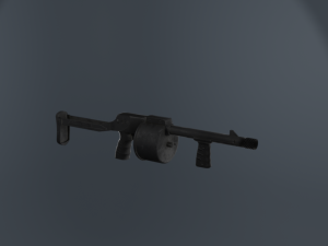 Striker-automatic shotgun Modello 3D