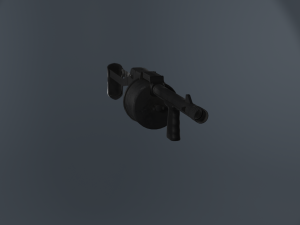 Striker-automatic shotgun Modello 3D