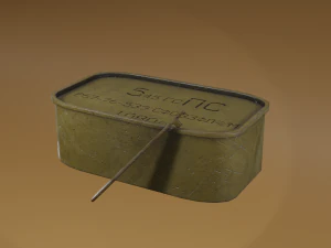 Caja de balas Rusia Modelo 3D