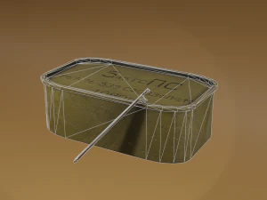 Bullet box russia 3D Model