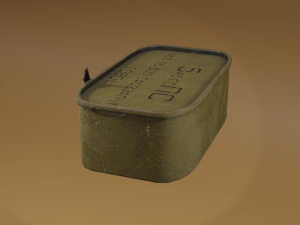 Bullet box russia Modelo 3D