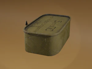Bullet box russia 3D Model