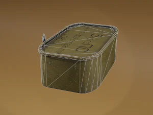 Bullet box russia 3D Model