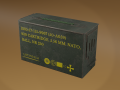 The box is a 556 caliber cartridge of the NATO sample 3D Models