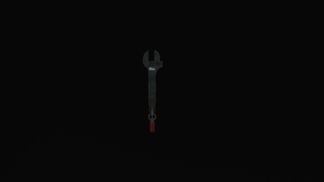 Wrench 3D Модель .c4d .max .obj .3ds .fbx .stl .blend 