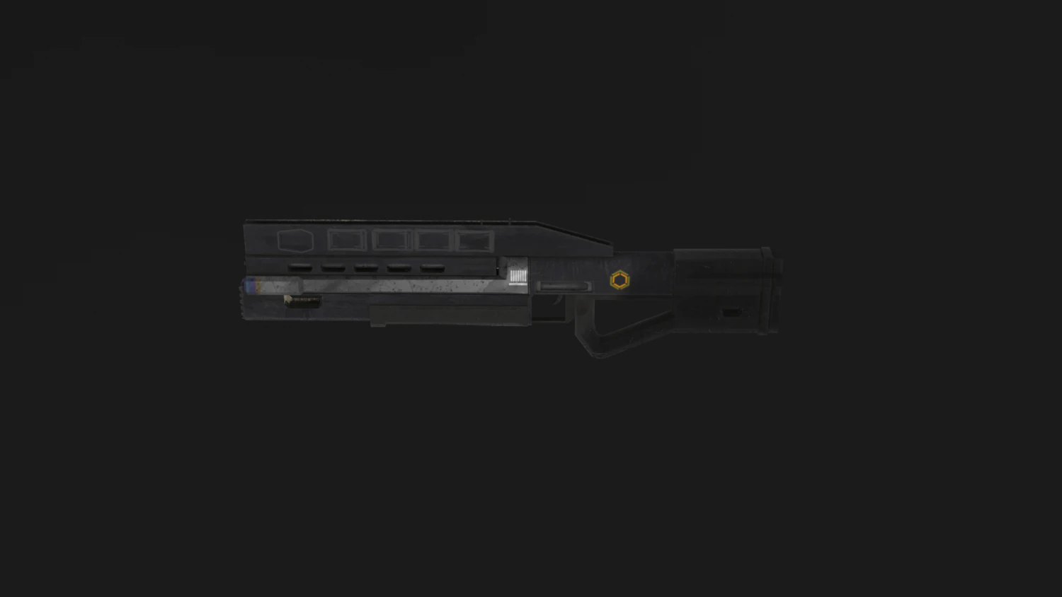 Tactical shotgun 3D Model .c4d .max .obj .3ds .fbx .stl .blend 