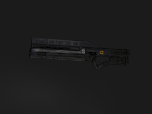 Tactical shotgun 3D Model