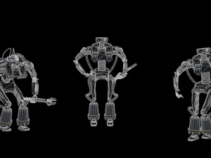 Robot repairman 3D Model