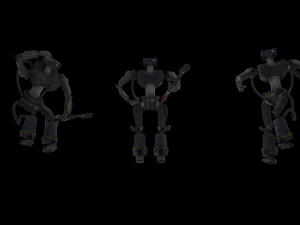 Robot repairman 3D Model
