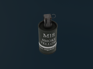 Smoke grenade 3D Модель