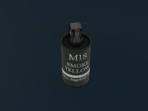 Smoke grenade 3D Model