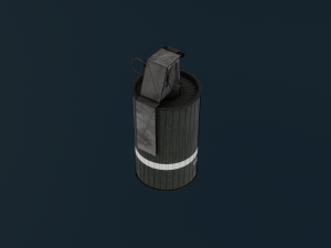 Smoke grenade 3D Model