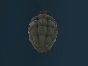 Frag grenade Model 3D