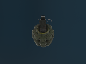 Frag grenade Model 3D