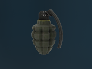 Frag grenade Model 3D