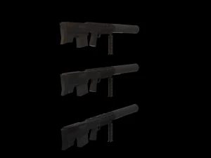 Il fucile da cecchino VKS Modello 3D