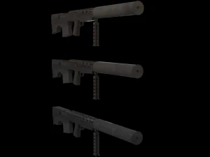 Il fucile da cecchino VKS Modello 3D