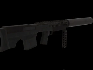 Il fucile da cecchino VKS Modello 3D