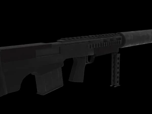 Il fucile da cecchino VKS Modello 3D