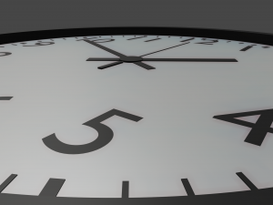 clock Modèle 3D