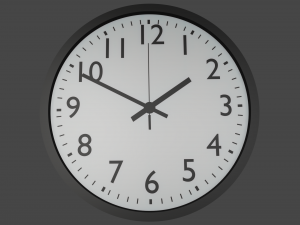 clock 3D 模型