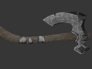 Axe PBR Low-poly Game Ready 3D Model