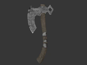 Axe PBR Low-poly Game Ready 3D Model