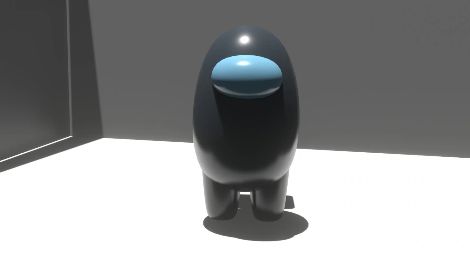 Black among us 3D Model .c4d .max .obj .3ds .fbx .stl .blend 