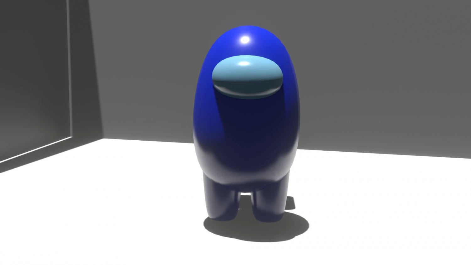 Blue among us 3D Model .c4d .max .obj .3ds .fbx .stl .blend